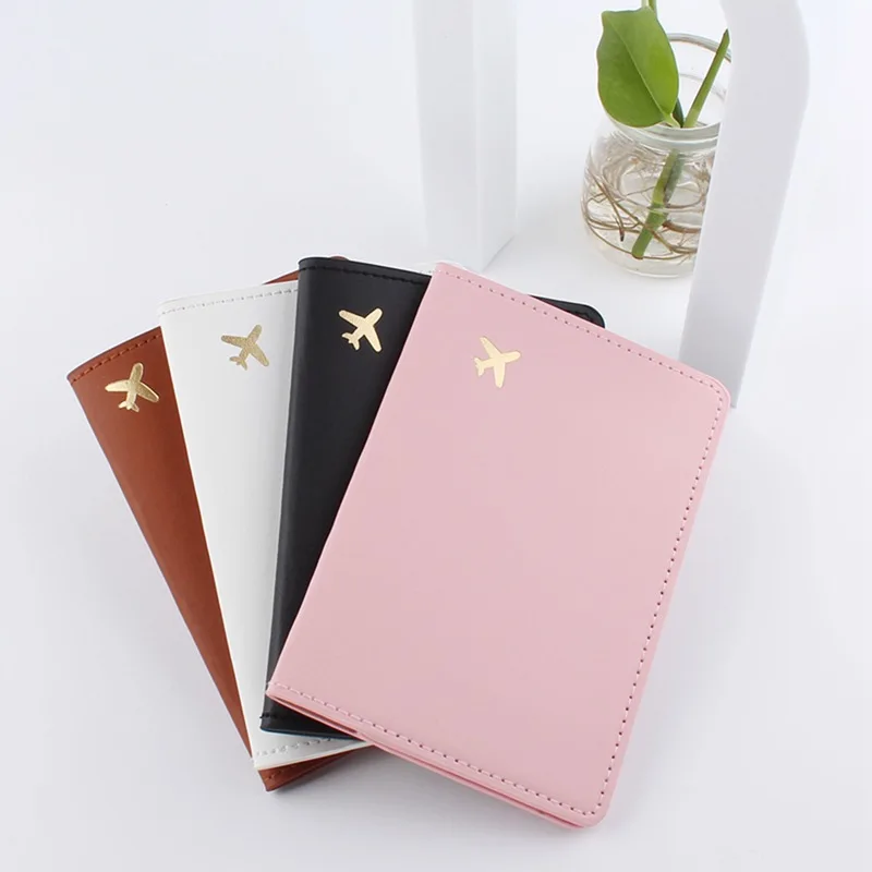 Travel Wallet Slim - แฟชั่นผู้ถือหนังสือเดินทางกระเป๋าเดินทางบาง Slim ID Card เอกสารกระเป๋าสตางค์ PU