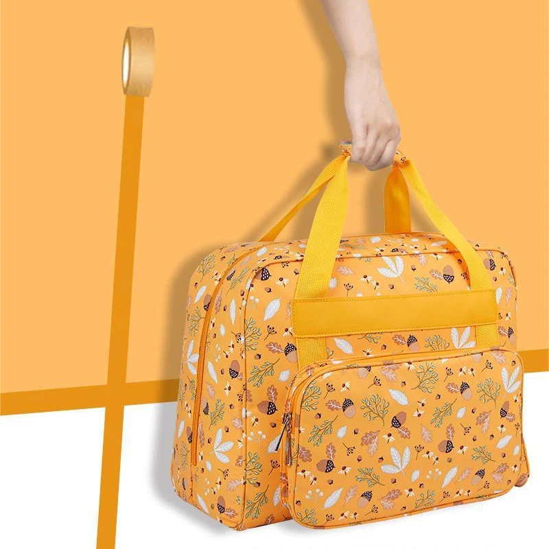 Travel Accessories To Sew - กระเป๋าถุงเก็บของขนาดใหญ่แบบพกพาอเนกประสงค์สำหรับเดินทางใช้ในบ้านกระเป๋าเครื่องสำอางอุปกรณ์เครื่องมือตัดเย็บใหม่เครื่องเย็บผ้าขนาดใหญ่