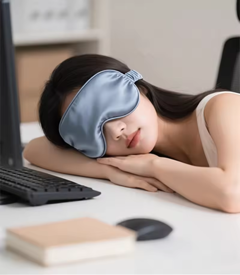 ผ้าปิดตาสำหรับนอนหลับแบบสองด้า - Eye Mask Sleep Travel บทวิจารณ์และราคา
