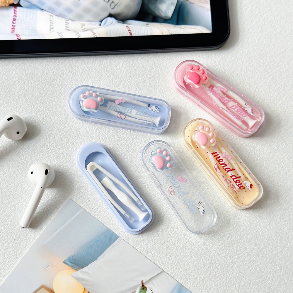 ชุดอุปกรณ์ใส่คอนแทคเลนส์ลายอุ้ - Travel Accessories Kit For Women บทวิจารณ์และราคา