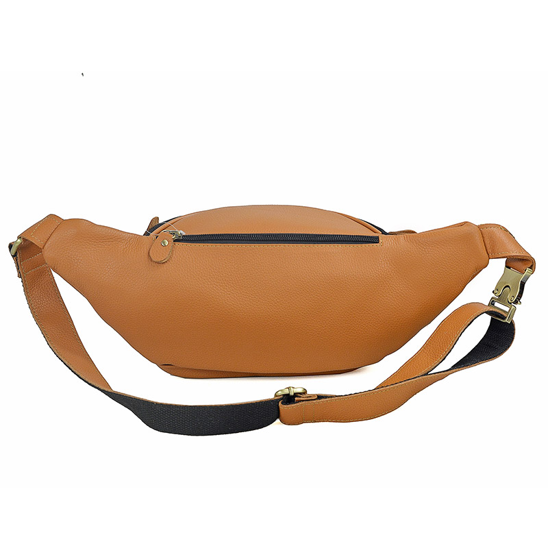 กระเป๋าคาดเอวหนังแท้ผู้ชายสำหร - Travel Accessories Leather บทวิจารณ์และราคา