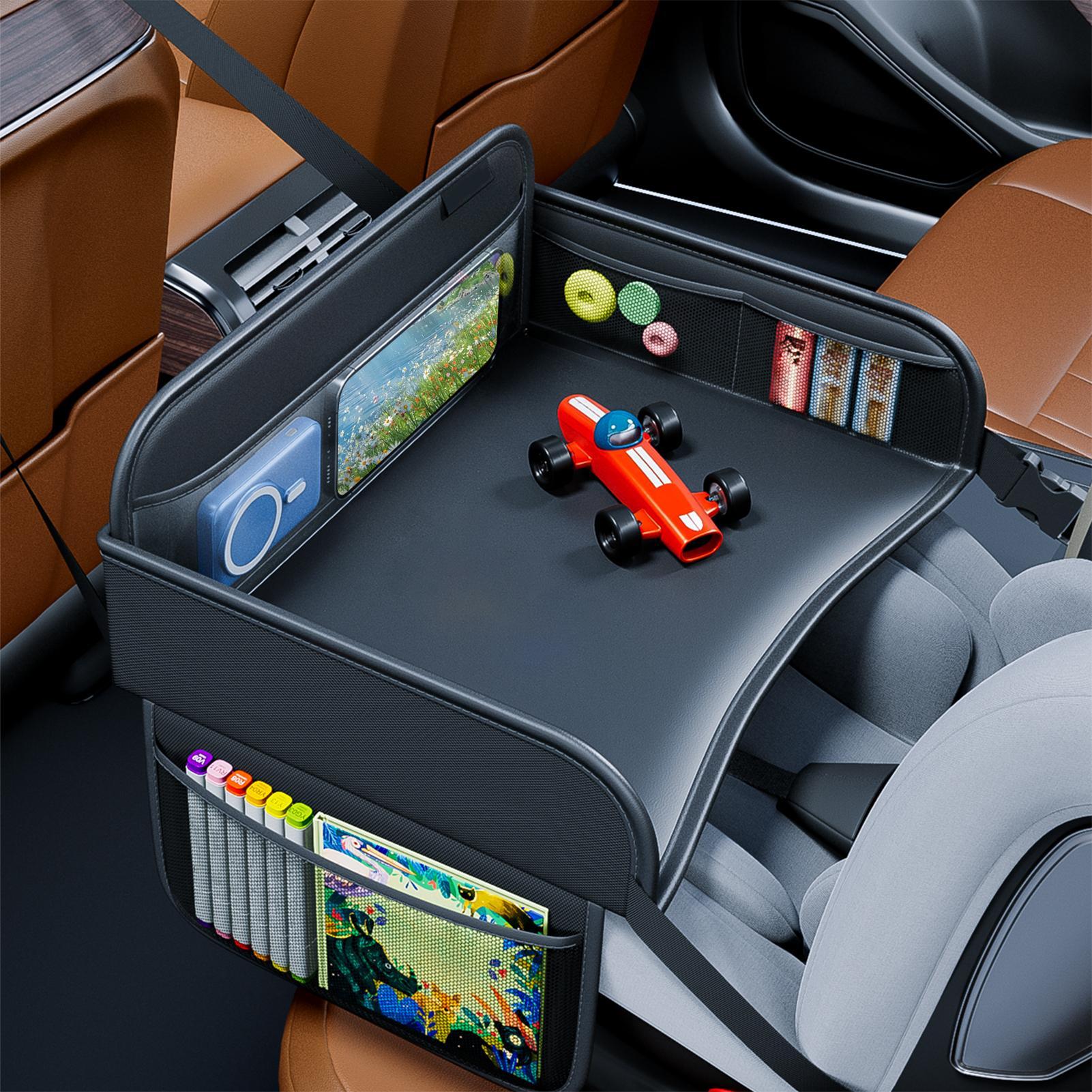 โต๊ะวางของในรถยนต์สำหรับเด็ก โ - Travel Accessories Leather บทวิจารณ์และราคา