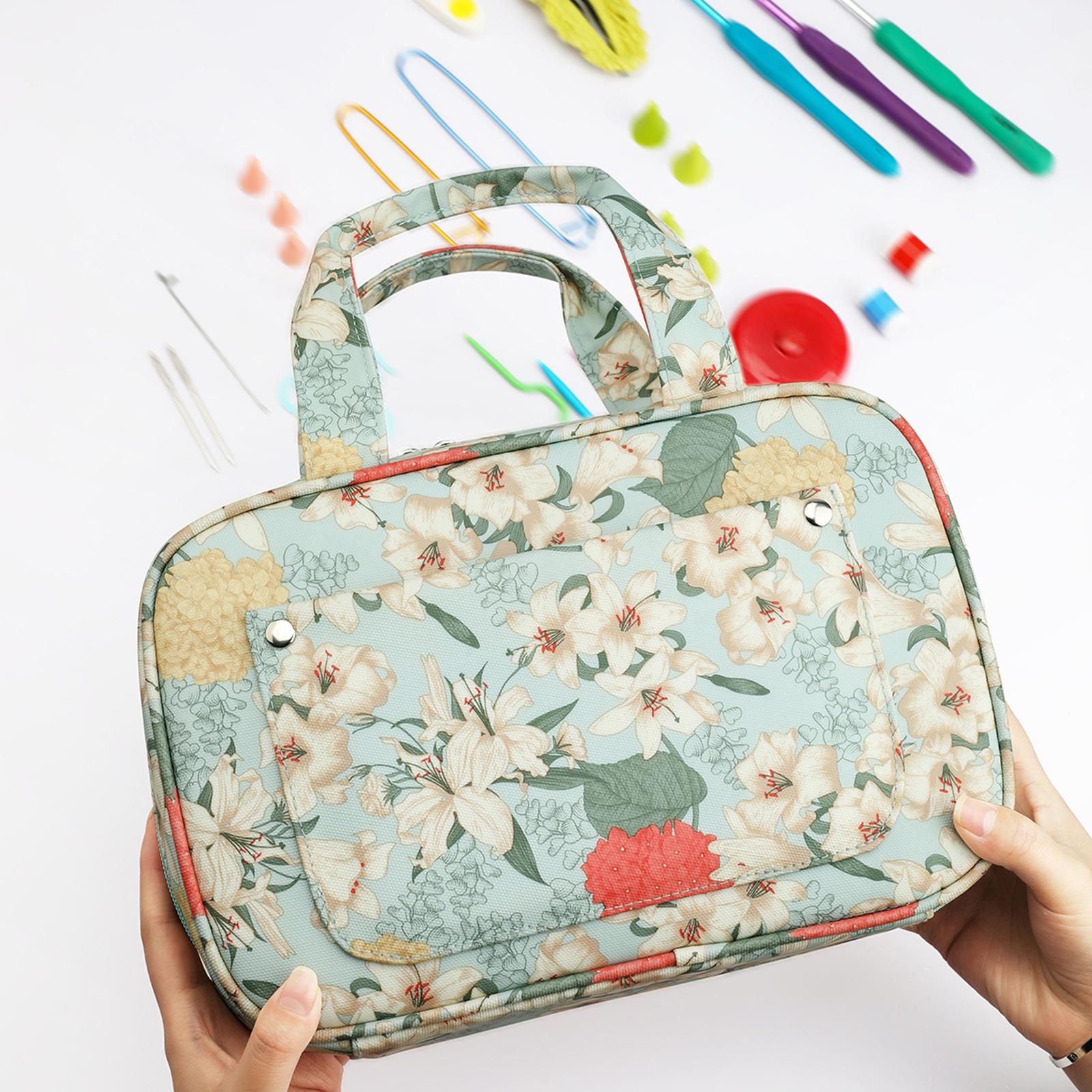 กระเป๋าใส่เข็มโครเชต์ อุปกรณ์ถ - Travel Accessories To Sew บทวิจารณ์และราคา