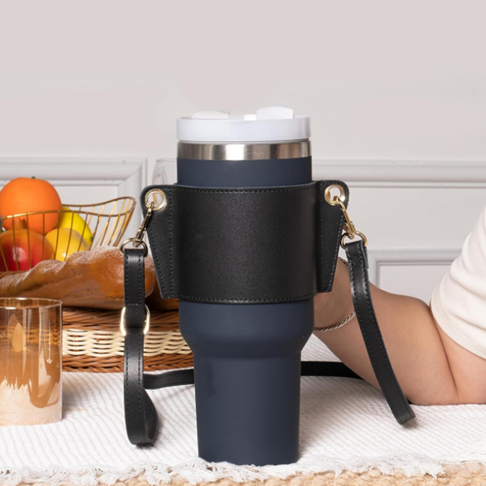 ปลอกหุ้มแก้วน้ำหนัง PU คุณภาพส - Travel Accessories Officeworks บทวิจารณ์และราคา