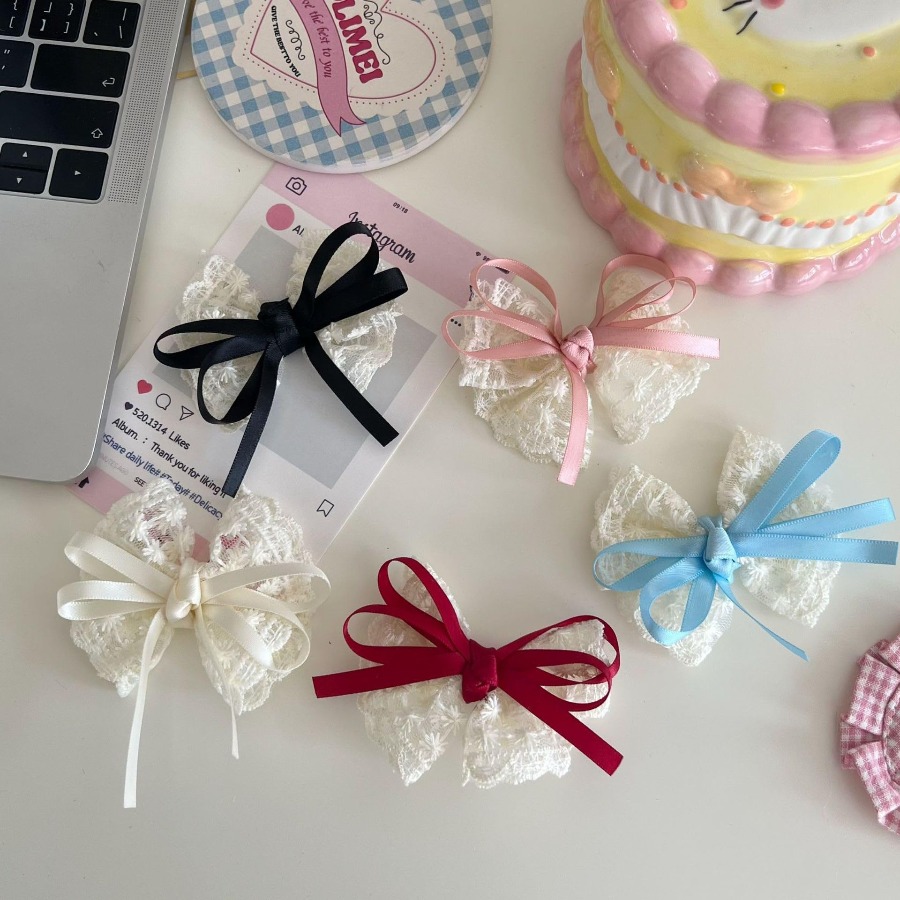 กิ๊บติดผมลูกไม้โบว์น่ารัก 2 ชิ - Travel Accessories Kids บทวิจารณ์และราคา