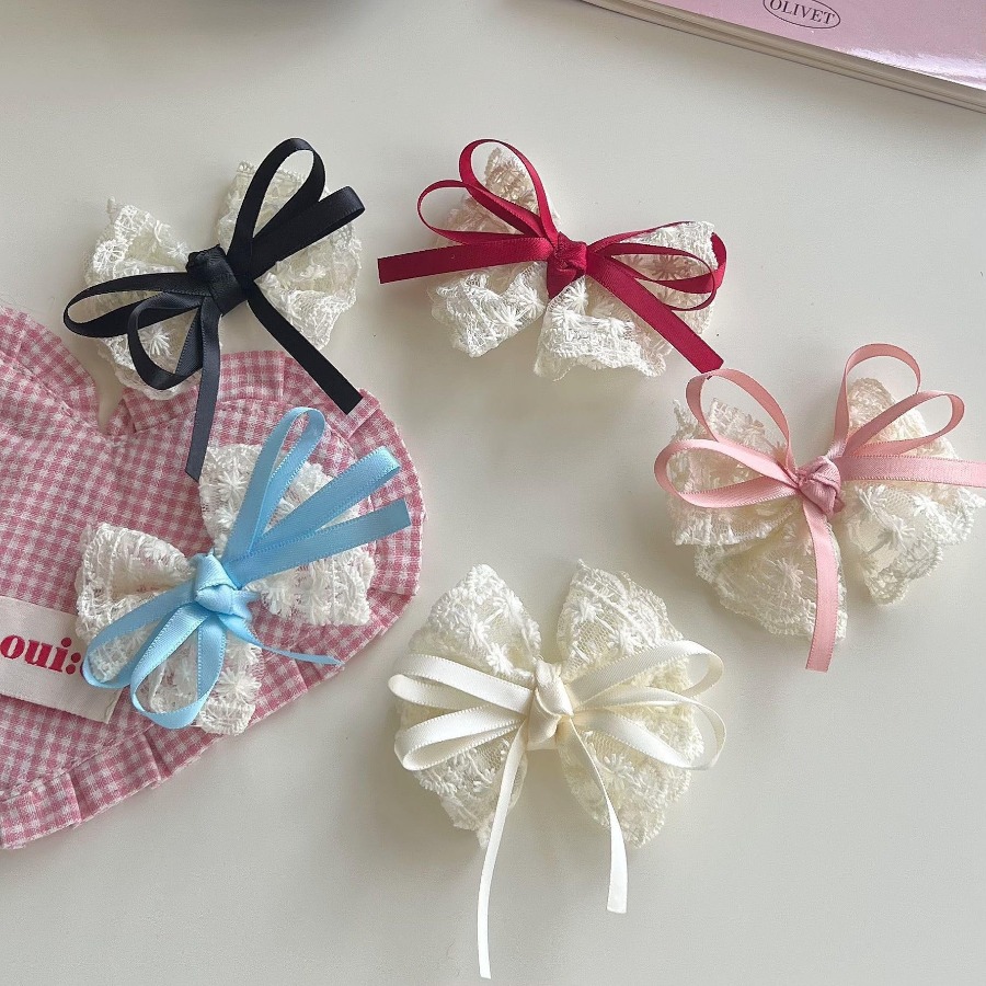 กิ๊บติดผมลูกไม้โบว์น่ารัก 2 ชิ - Travel Accessories Kids บทวิจารณ์และราคา