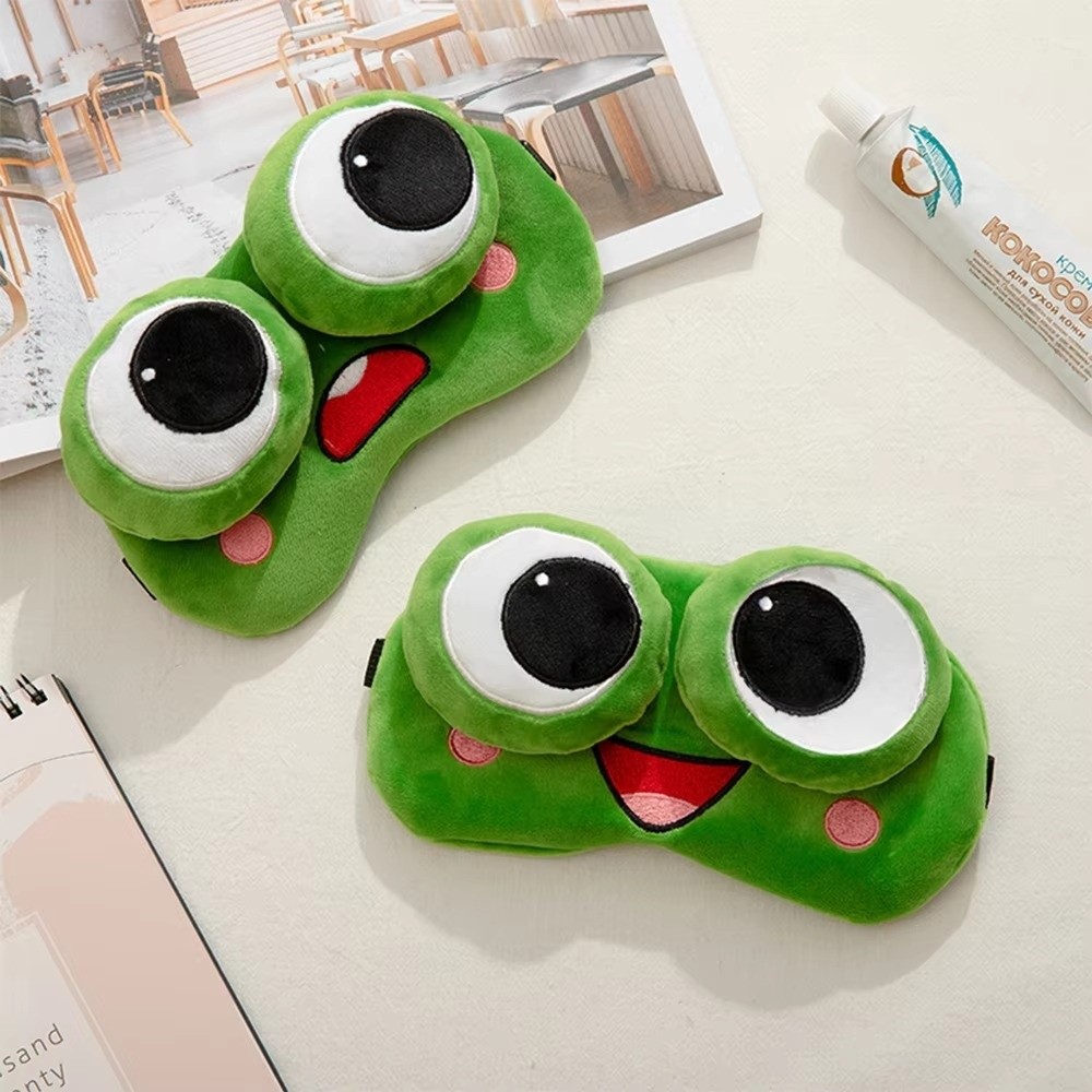 หน้ากากปิดตาสำหรับนอนลายการ์ตู - Eye Mask Sleep Travel บทวิจารณ์และราคา