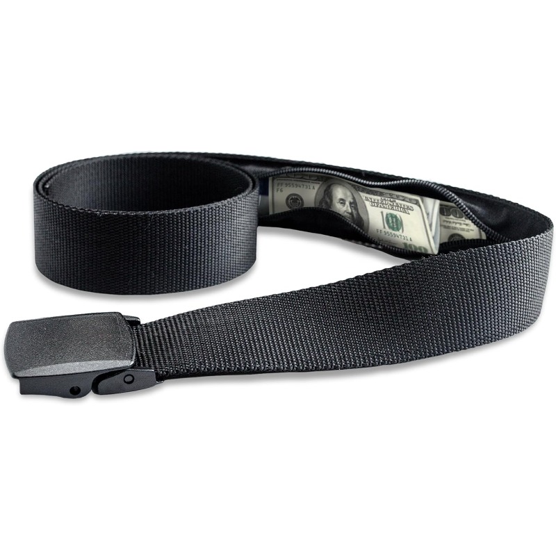 เข็มขัดนิรภัยการเดินทางพร้อมกร - Travel Wallet Slim บทวิจารณ์และราคา