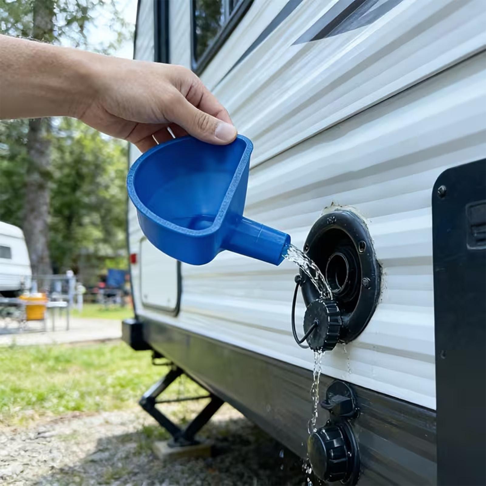 กรวยเติมน้ำสำหรับรถ RV อุปกรณ์ - Travel Van Accessories บทวิจารณ์และราคา