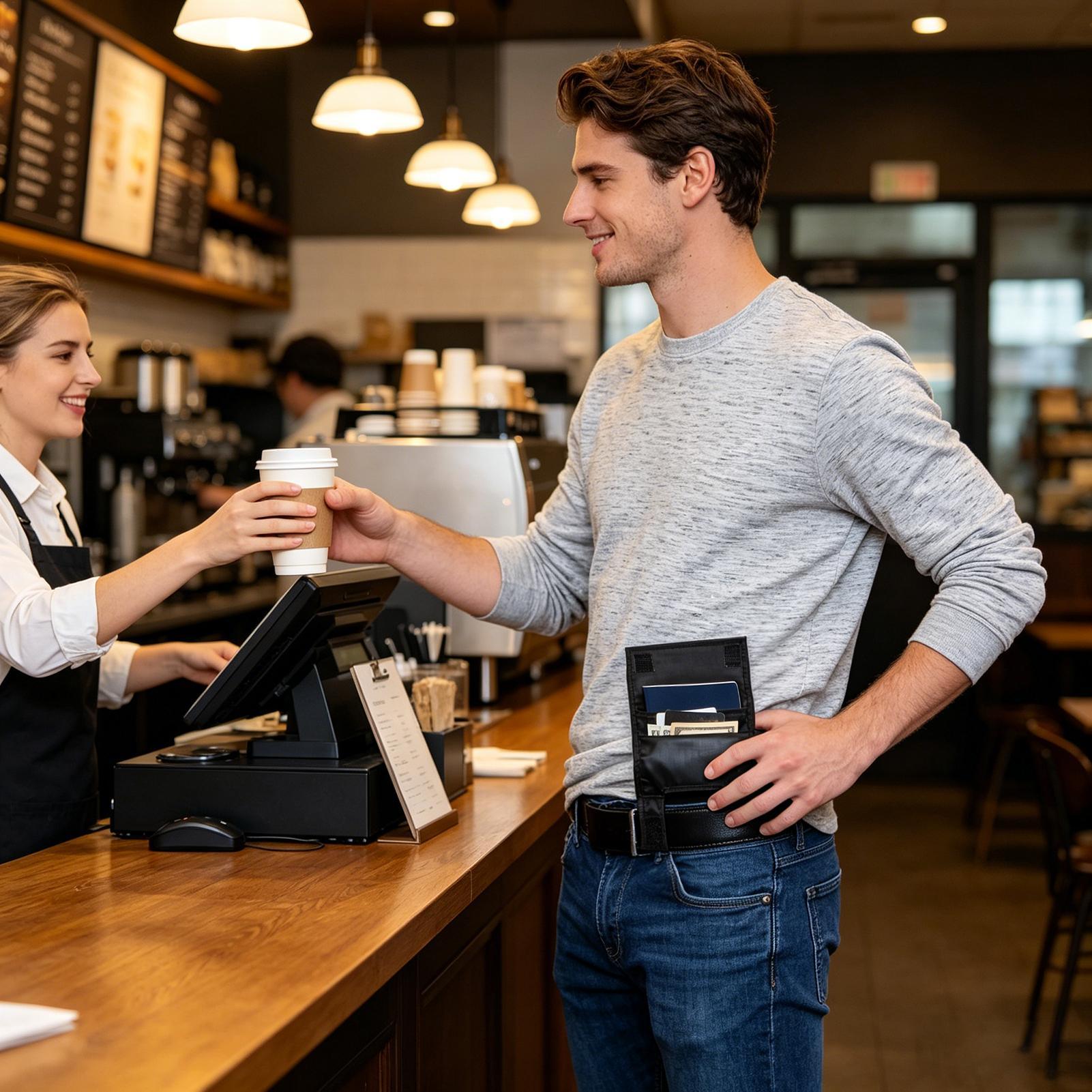 กระเป๋าคาดเอวแบบบาง พกพาสะดวก  - Travel Wallet Slim บทวิจารณ์และราคา