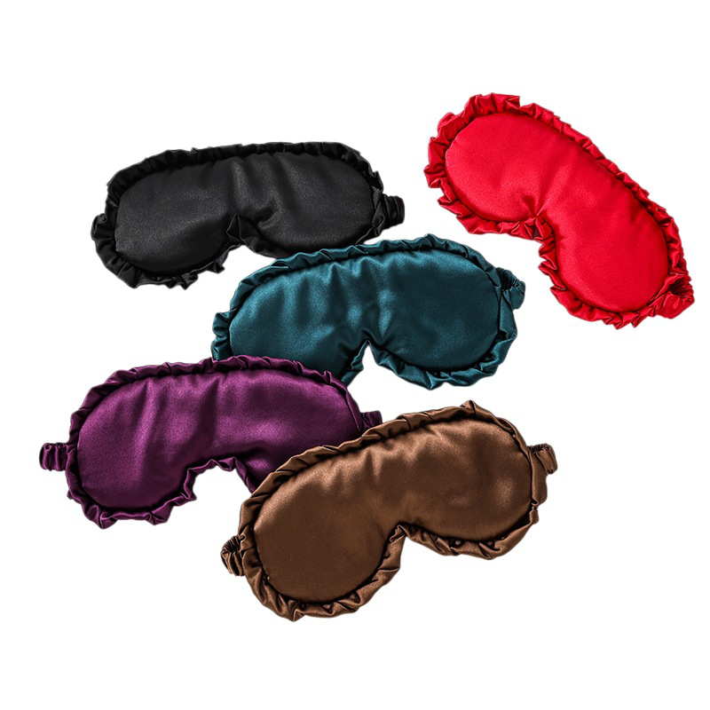 หน้ากากปิดตาแฟชั่นผ้าไหมเทียมเ - Eye Mask Sleep Travel บทวิจารณ์และราคา