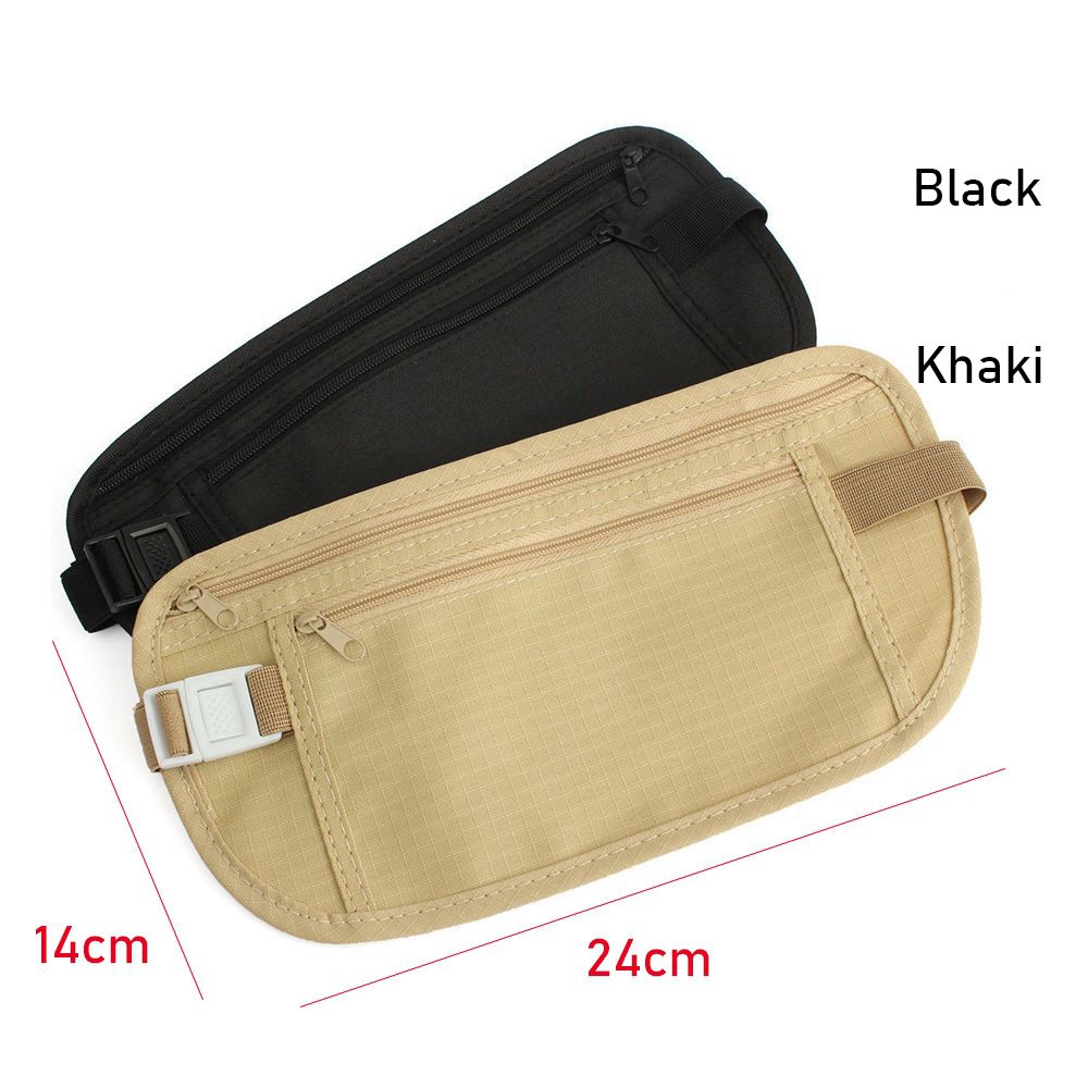 กระเป๋าคาดเอวแบบบาง ซ่อนได้ ป้ - Travel Wallet Slim บทวิจารณ์และราคา