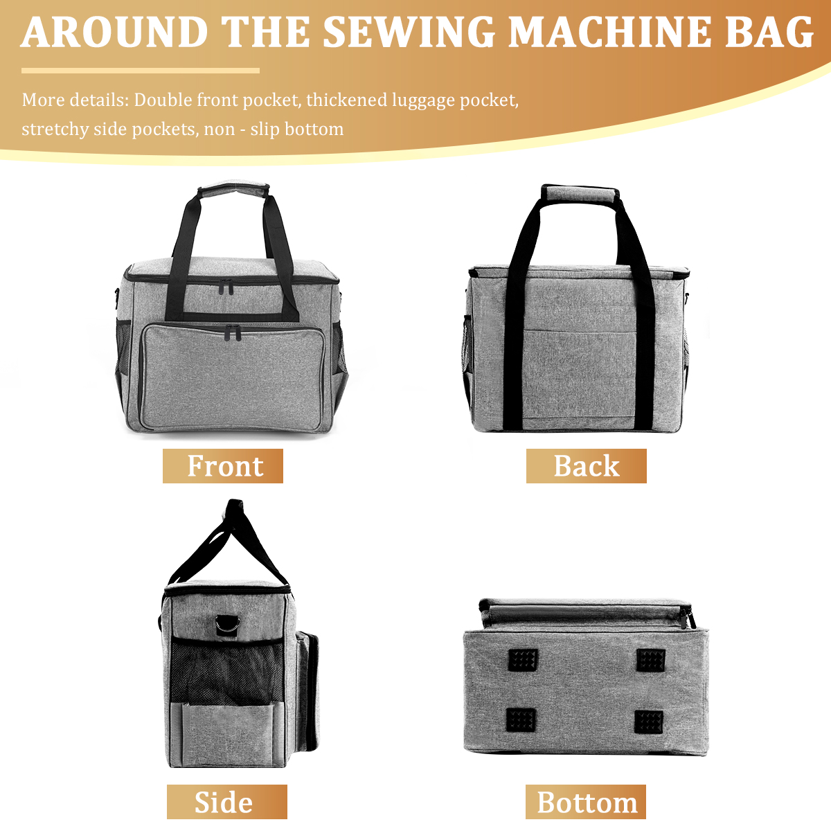 กระเป๋าใส่จักรเย็บผ้า KOKNIT ก - Travel Accessories To Sew บทวิจารณ์และราคา