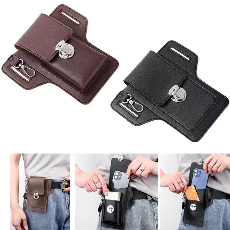 กระเป๋าคาดเอวหนัง PU อเนกประสง - Travel Accessories Leather บทวิจารณ์และราคา
