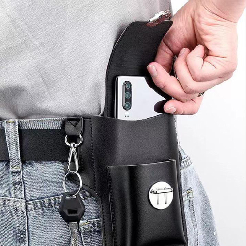 กระเป๋าคาดเอวหนัง PU อเนกประสง - Travel Accessories Leather บทวิจารณ์และราคา