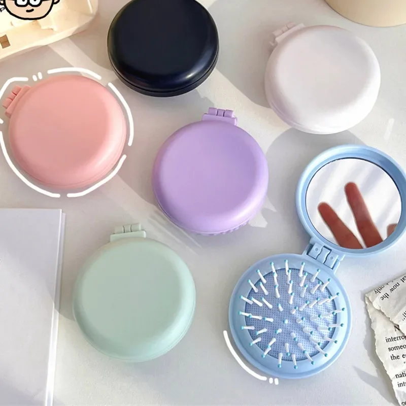 1 ชิ้น Mini แบบพกพา Hairbrush  - Travel Accessories For 3 Year Old บทวิจารณ์และราคา