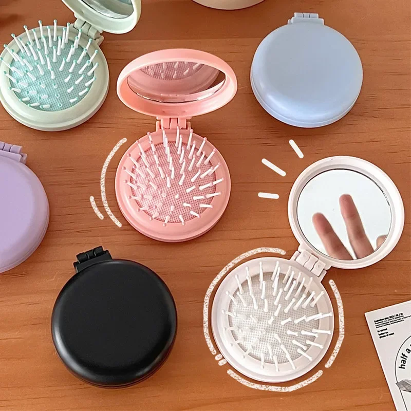 1 ชิ้น Mini แบบพกพา Hairbrush  - Travel Accessories For 3 Year Old บทวิจารณ์และราคา