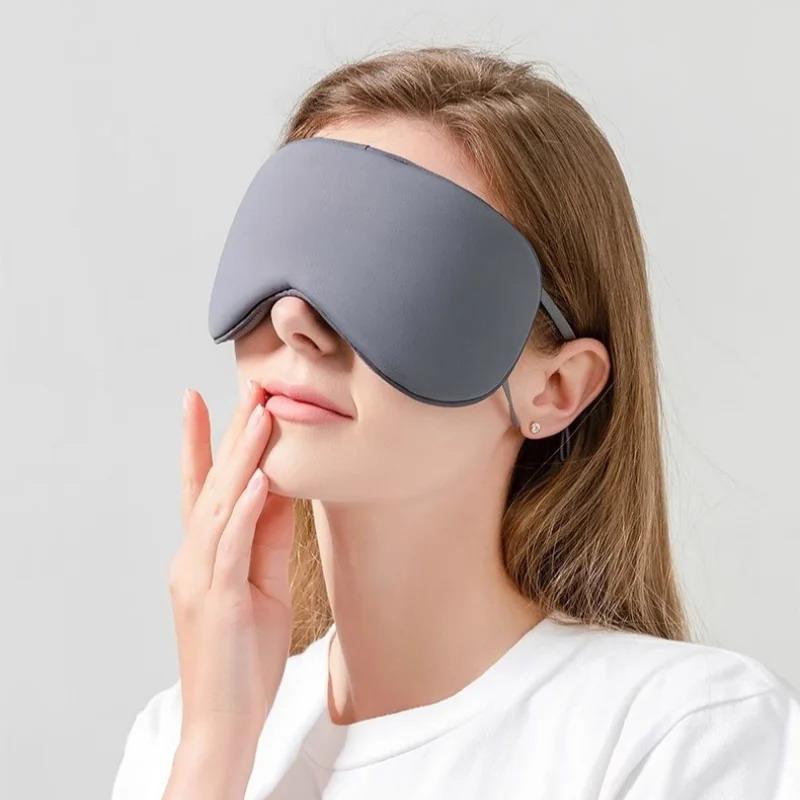 ผ้าปิดตาไอซ์ซิลค์ ปรับระดับได้ - Eye Mask Sleep Travel บทวิจารณ์และราคา