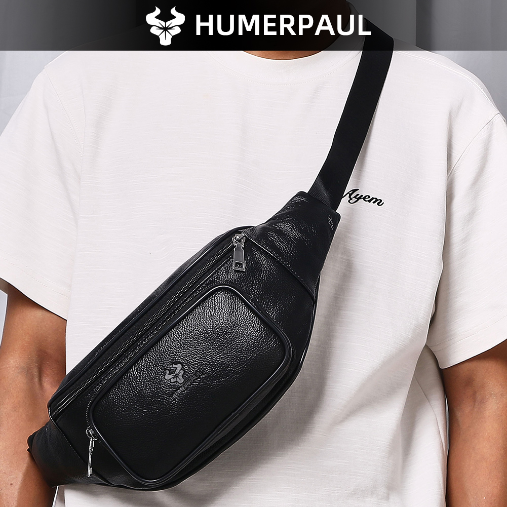 กระเป๋าคาดเอวหนังวัวแท้สำหรับผ - Travel Accessories Leather บทวิจารณ์และราคา