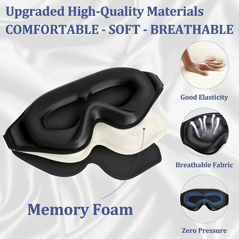 หน้ากากปิดตา 3D, หน้ากากปิดตาน - Eye Mask Sleep Travel บทวิจารณ์และราคา