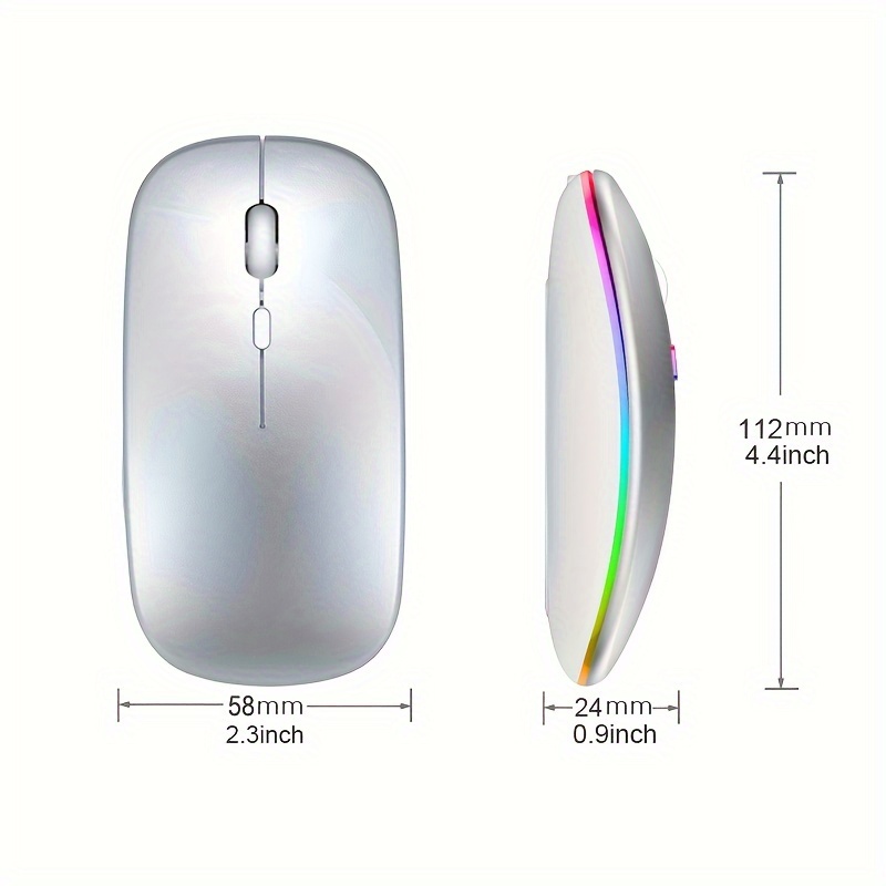 เมาส์บลูทูธแบบสองโหมด 2.4G ไร้ - Travel Accessories Officeworks บทวิจารณ์และราคา