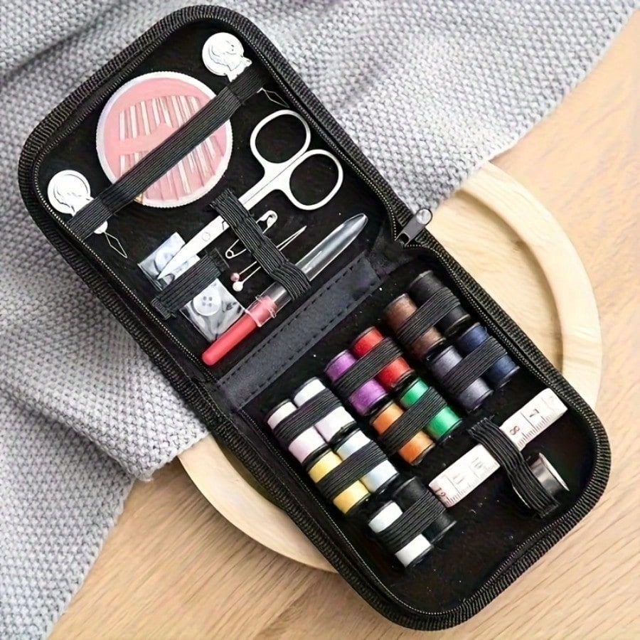 ชุดอุปกรณ์เย็บผ้าแบบพกพา 1 ชิ้ - Travel Accessories To Sew บทวิจารณ์และราคา